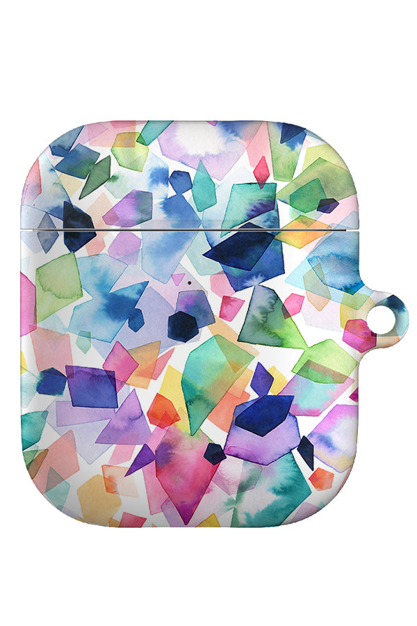 Crystal Gems Minerals By Ninola Design AirPod Gen 1 + 2 Case (Colourful) | Harper & Blake