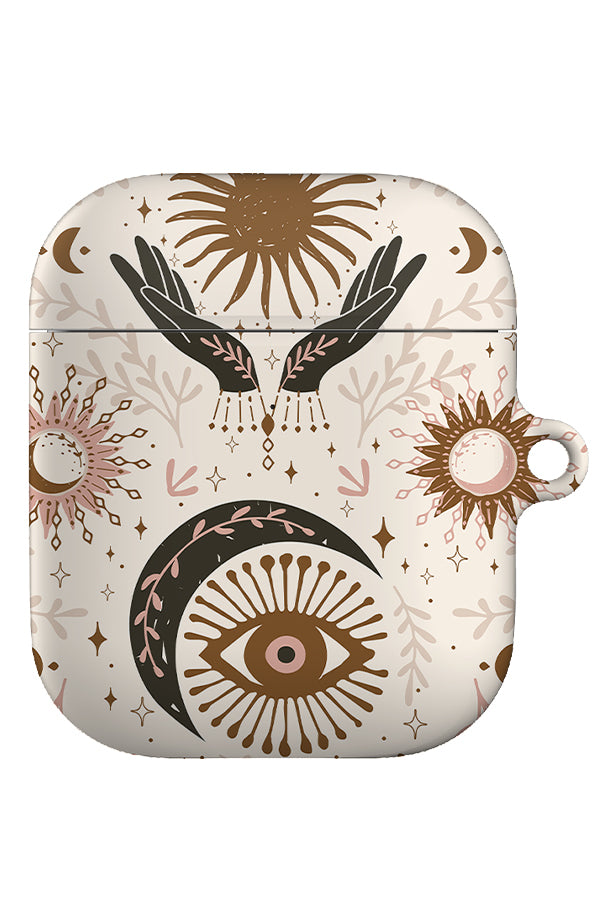 Talismans by Garabateo AirPod Gen 1 + 2 Case (Beige) | Harper & Blake