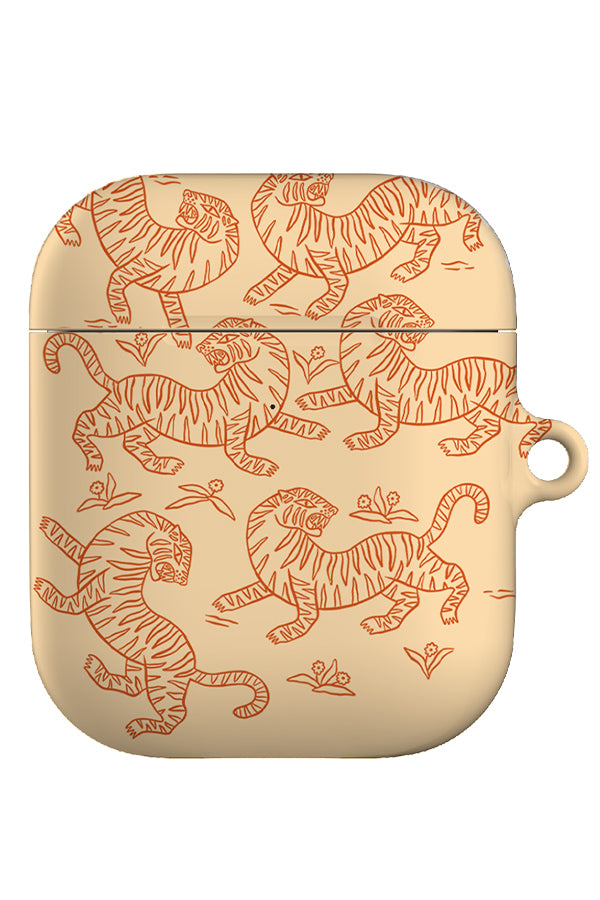 Still Tiger AirPod Gen 1 + 2 Case (Burnt Orange) | Harper & Blake