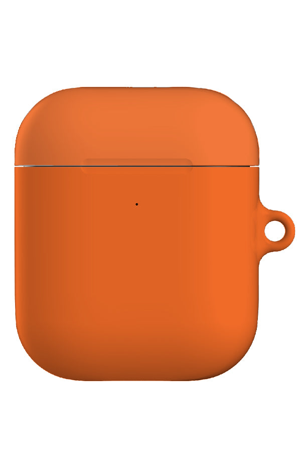 Still Tone Solid Colour AirPod Gen 1 + 2 Case (Signal Orange Tones) | Harper & Blake