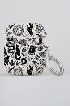 Witchy Things by Serena Archetti AirPod Case (White) | Harper & Blake