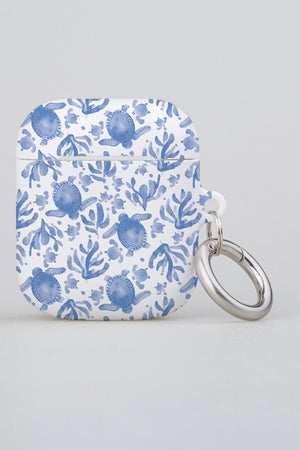 Blue Turtles by Dawn of Designs AirPod Case (Blue) | Harper & Blake