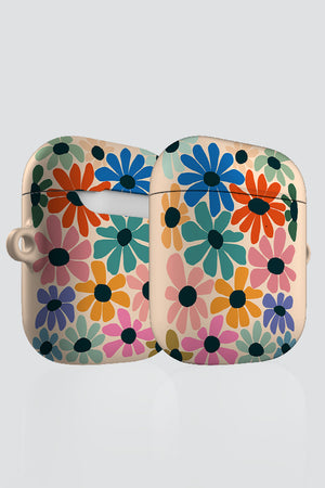 Retro Fun Floral By Gavthomeu AirPod Case (Colourful) | Harper & Blake