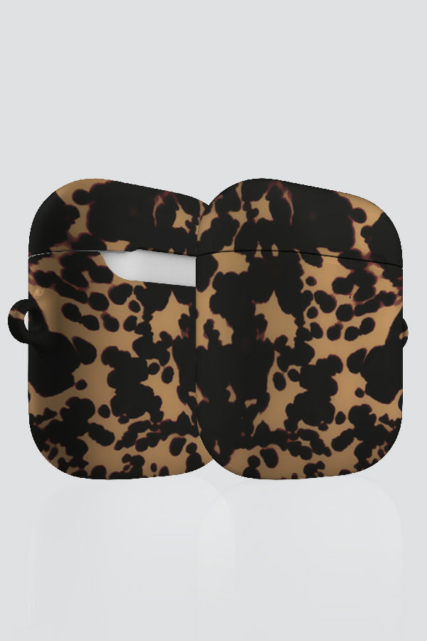 Tortoise Print AirPod Case (Beige) | Harper & Blake