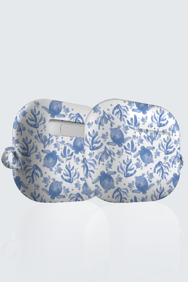 Blue Turtles by Dawn of Designs AirPod Case (Blue) | Harper & Blake