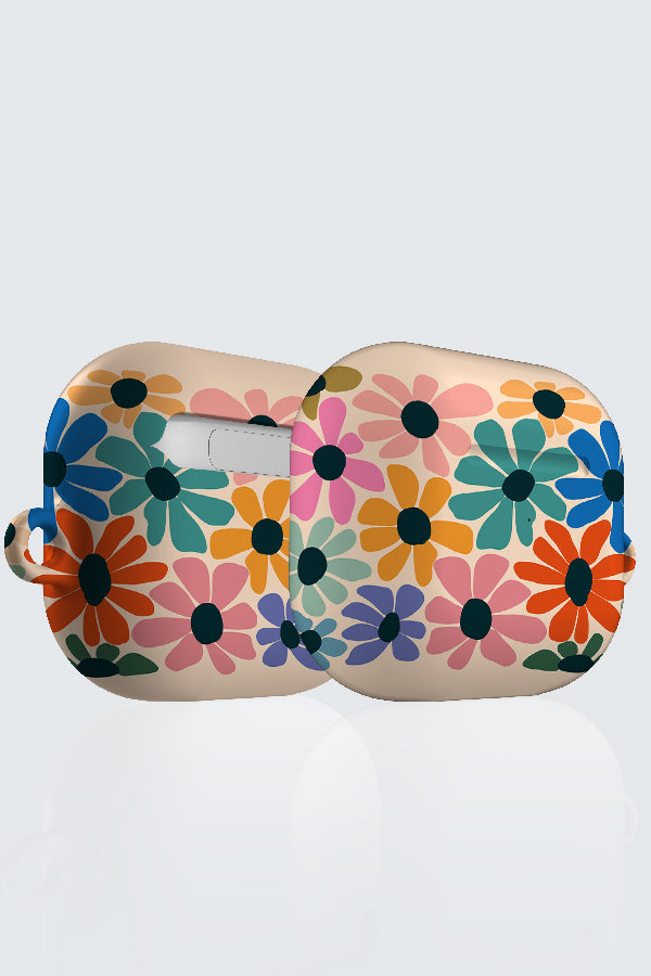 Retro Fun Floral By Gavthomeu AirPod Case (Colourful) | Harper & Blake