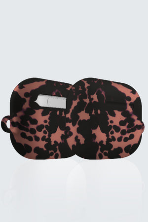 Tortoise Print AirPod Case (Peach) | Harper & Blake