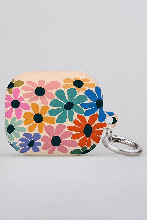 Retro Fun Floral By Gavthomeu AirPod Case (Colourful) | Harper & Blake