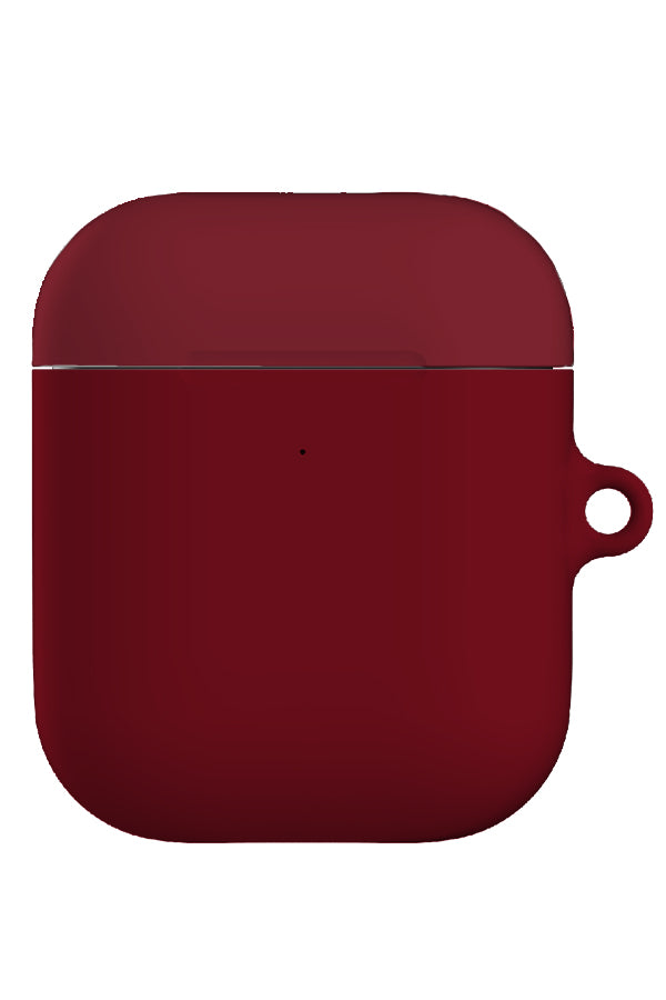 Still Tone Solid Colour AirPod Gen 1 + 2 Case (Crimson) | Harper & Blake