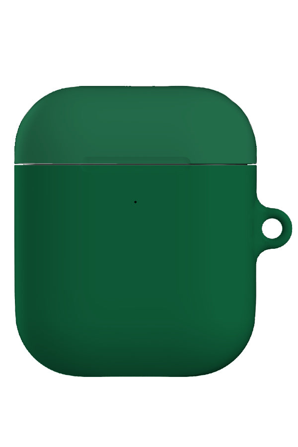 Still Tone Solid Colour AirPod Gen 1 + 2 Case (Deep Emerald) | Harper & Blake