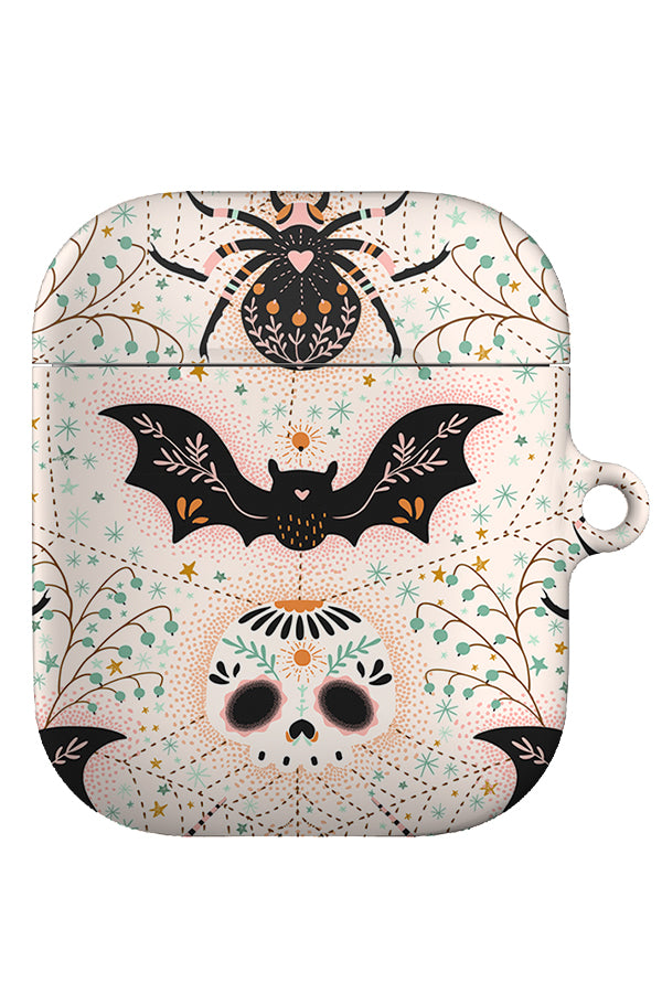 Pastel Halloween by Garabateo AirPod Gen 1 + 2 Case (Cream) | Harper & Blake