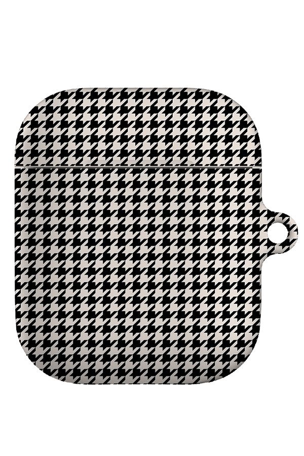 Still Houndstooth AirPod Gen 1 + 2 Case (Black & White) | Harper & Blake