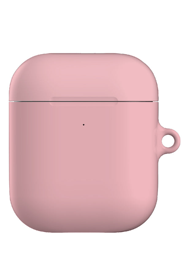 Still Tone Solid Colour AirPod Gen 1 + 2 Case (Soft Blush Red) | Harper & Blake