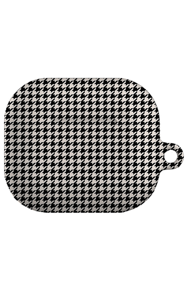 Still Houndstooth AirPod Gen 3 Case (Black & White) | Harper & Blake