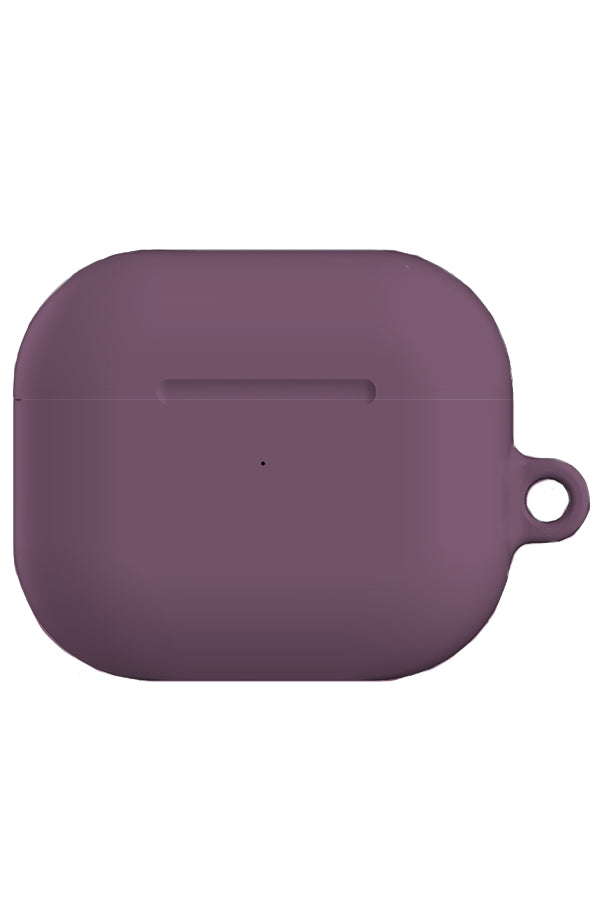Still Block Solid Colour AirPod Gen 3 Case (Dusty Plum) | Harper & Blake