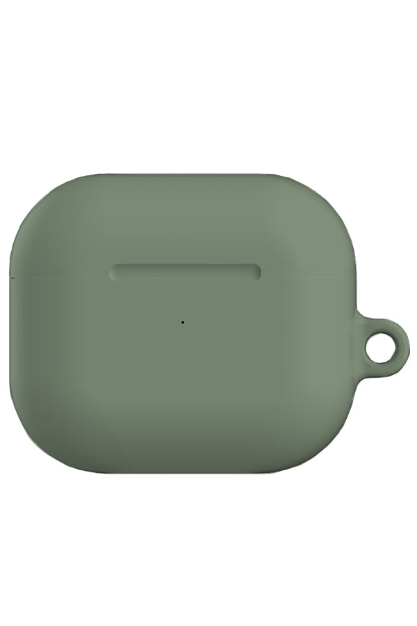 Still Block Solid Colour AirPod Gen 3 Case (Moss Green) | Harper & Blake