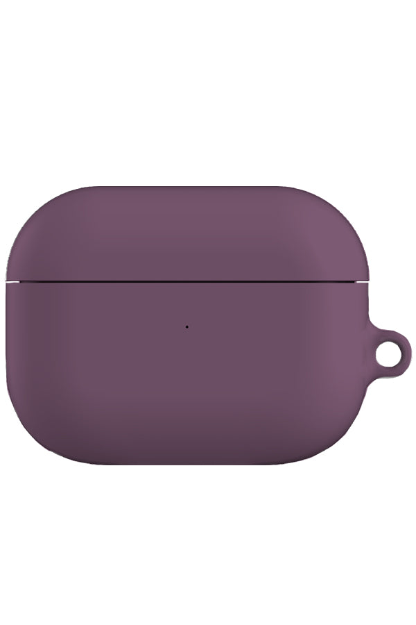 Still Block Solid Colour AirPod Pro Gen 1 Case (Dusty Plum) | Harper & Blake