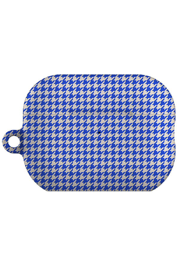 Still Houndstooth AirPod Pro Gen 2 Case (Electric Blue) | Harper & Blake