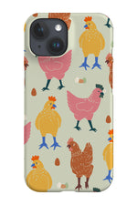 Chicken Egg Scatter Phone Case (Multicolour)