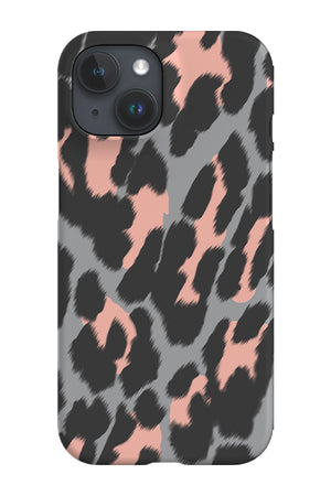 Classic Leopard Print Phone Case (Grey Pink) | Harper & Blake