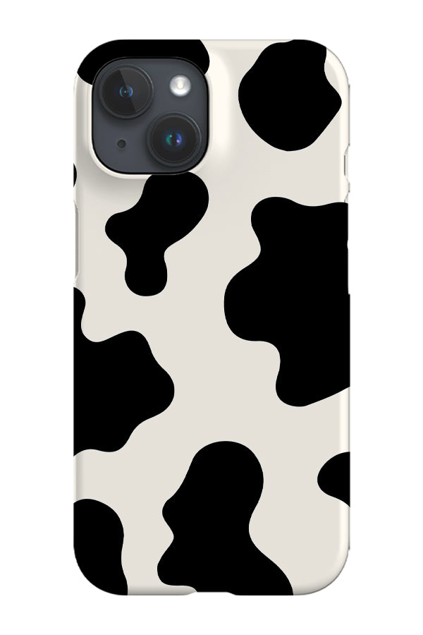 Cow Print Phone Case (Cream)