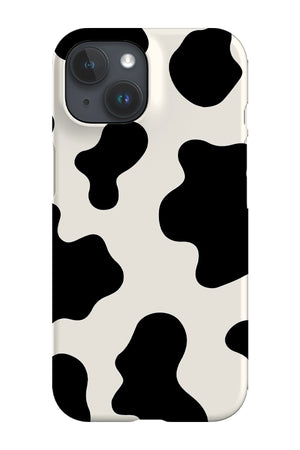 Cow Print Phone Case (Cream) Tech Cases - Harper & Blake