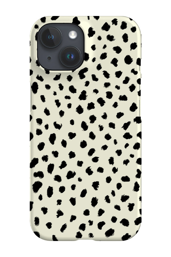 Dalmatian Print Phone Case (Cream)