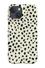Dalmatian Print Phone Case (Cream)