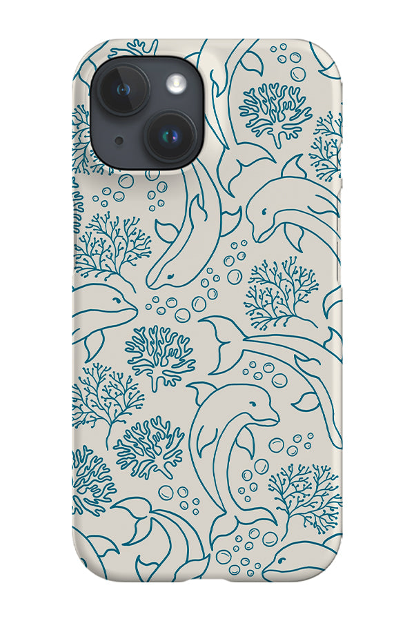 
                  
                    Dolphin Coral Reef Phone Case (Beige Blue) | Harper & Blake
                  
                