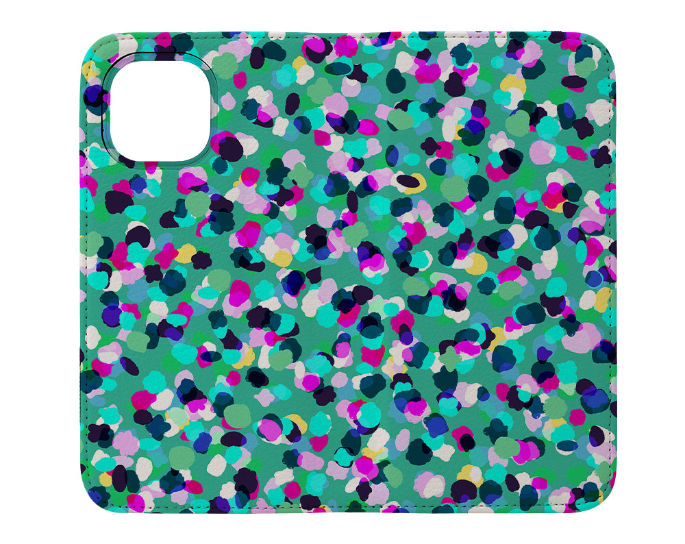 
                  
                    Party Spot by Rachel Parker Wallet Phone Case (Teal) | Harper & Blake
                  
                