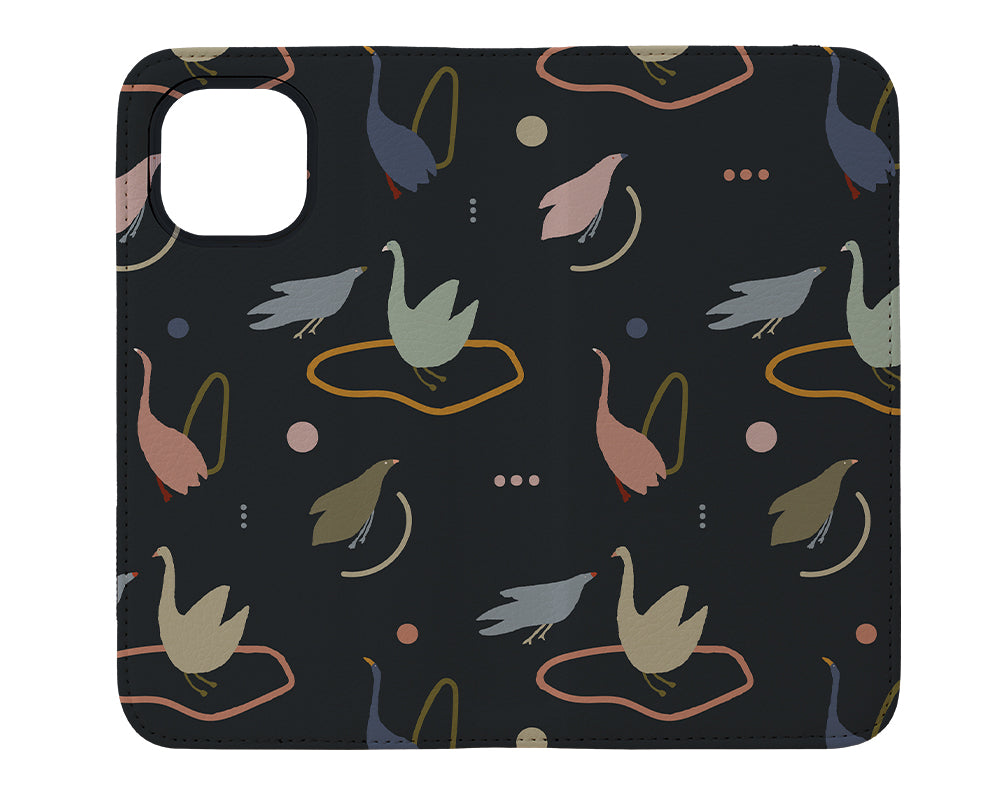 Oieoie by Álex Roda Wallet Phone Case (Grey) | Harper & Blake