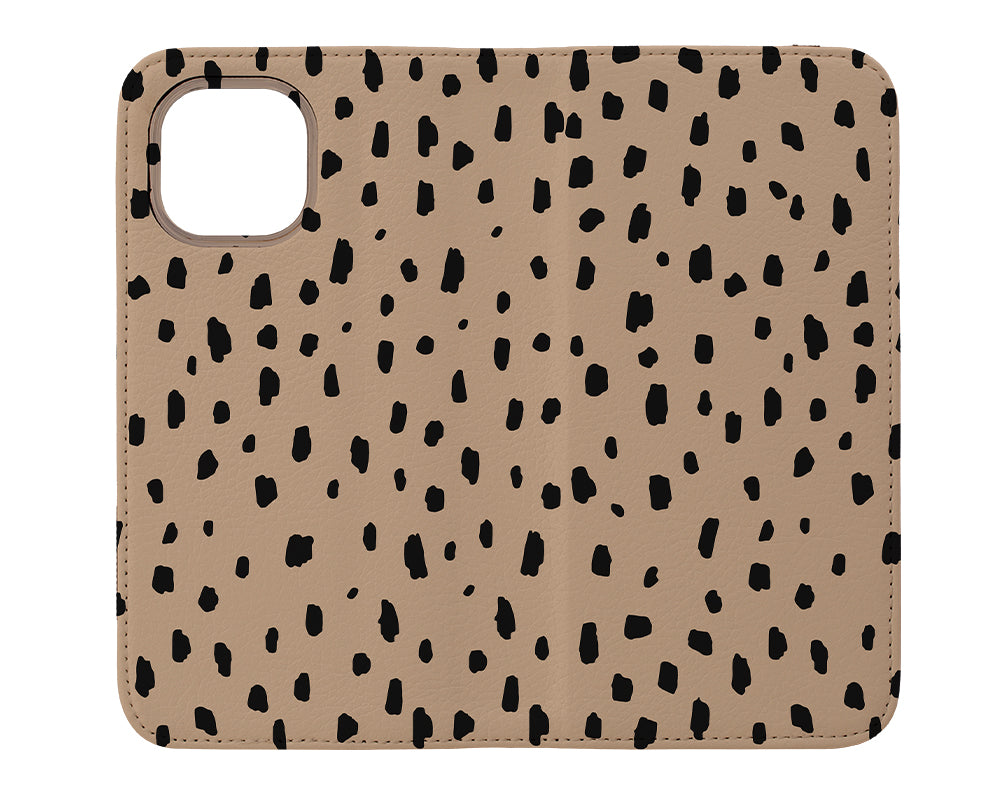 
                  
                    Animal Dots Print Wallet Phone Case (Beige) | Harper & Blake
                  
                
