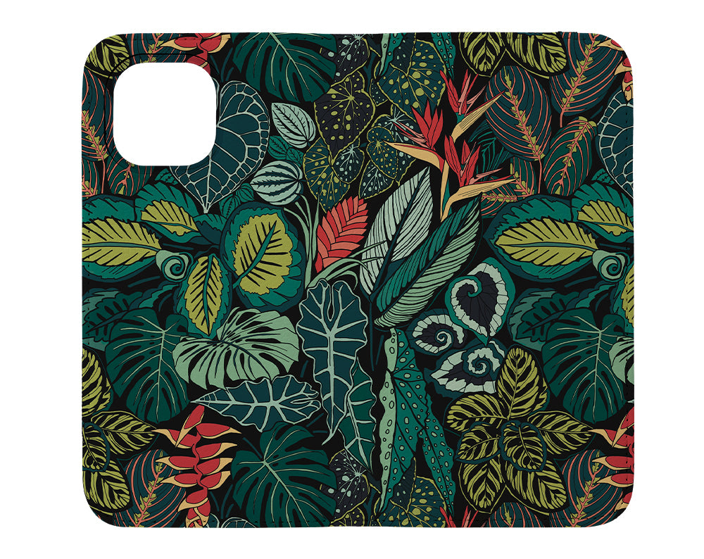 
                  
                    Jungle Leaves by Freya's Prints Wallet Phone Case (Green) | Harper & Blake
                  
                