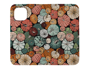 Pumpkin Patch by Freya's Prints Wallet Phone Case (Colourful) | Harper & Blake