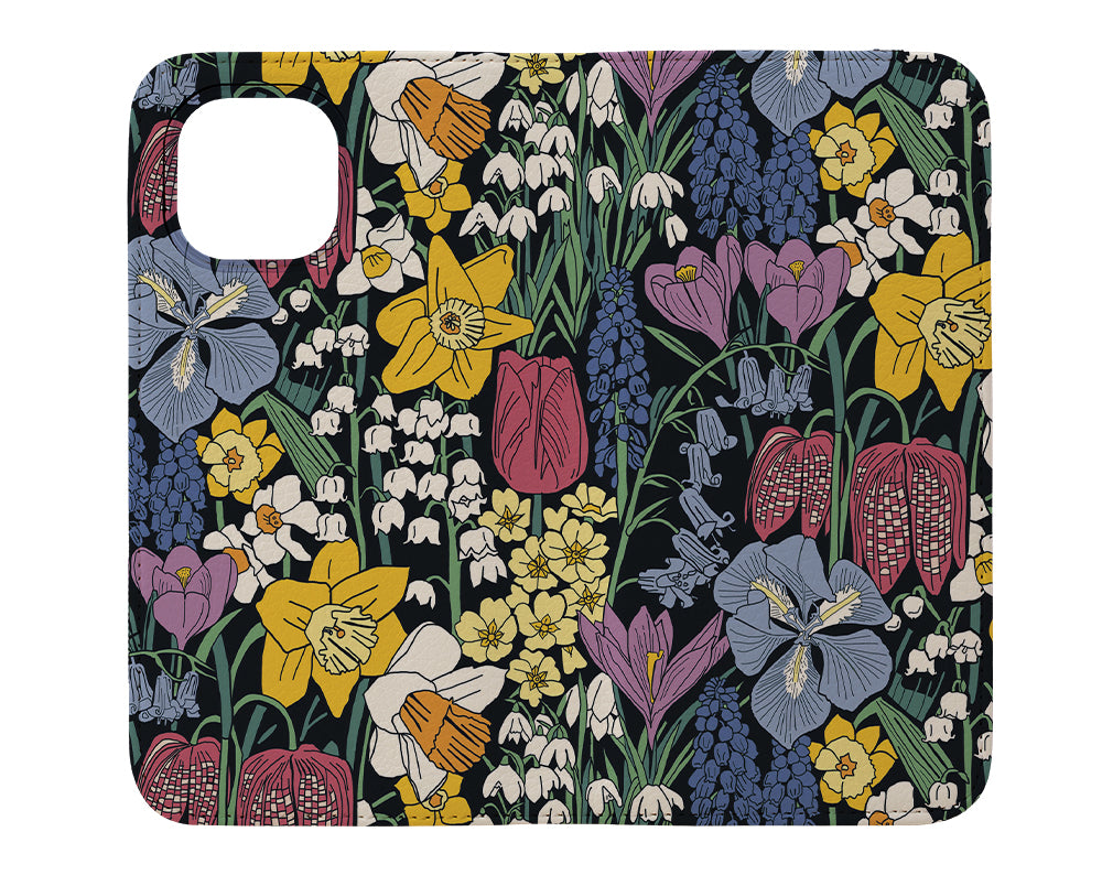 Spring Flowers by Freya's Prints Wallet Phone Case | Harper & Blake