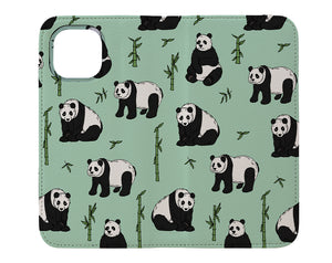 Panda Wallet Phone Case (Mint) | Harper & Blake