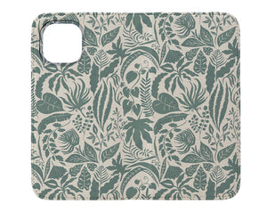 Pieces of Jungle by Michele Norris Wallet Phone Case (Green) | Harper & Blake