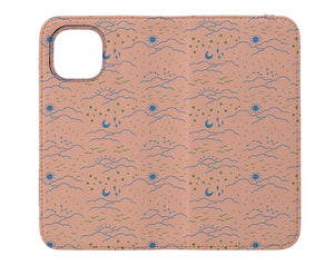 Stars 'n' Skies by Kayla Ann Wallet Phone Case (Pink) | Harper & Blake