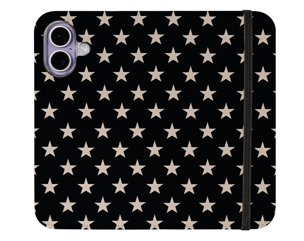 Still Stars Wallet Phone Case (Black) | Harper & Blake 