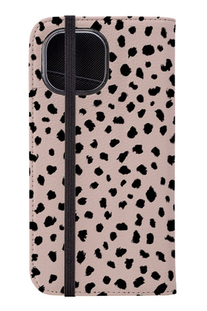 Dalmatian Print Wallet Phone Case (Pink) | Harper & Blake