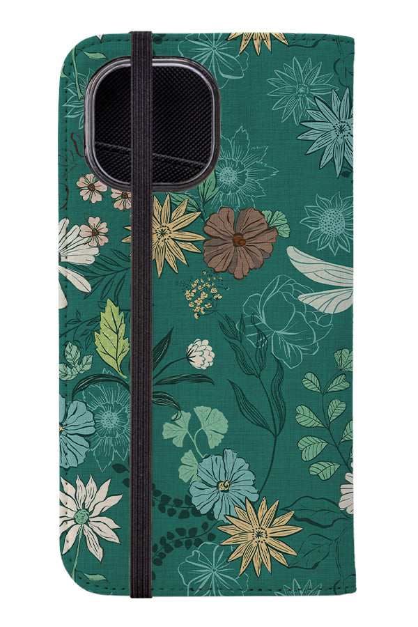 
                  
                    Dragonfly Floral by Michele Norris Wallet Phone Case (Green) | Harper & Blake
                  
                