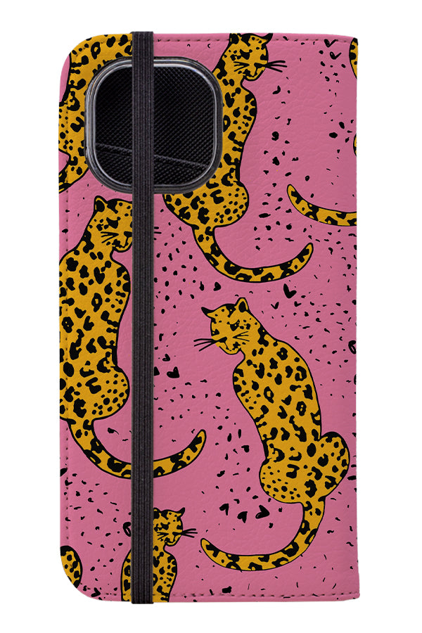 
                  
                    Leopard Hearts Wallet Phone Case (Pink) | Harper & Blake
                  
                