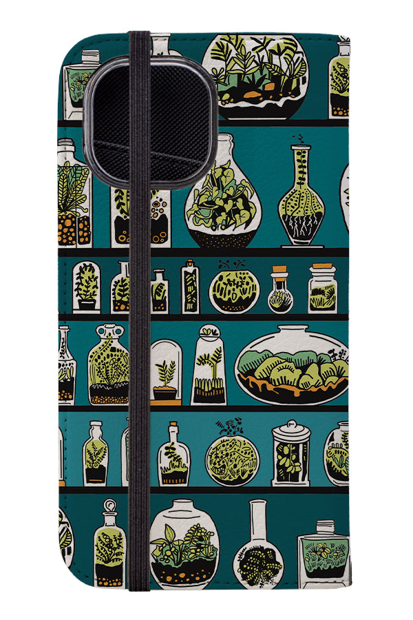
                  
                    Terrarium Bottles by Freya's Prints Wallet Phone Case (Green) | Harper & Blake
                  
                