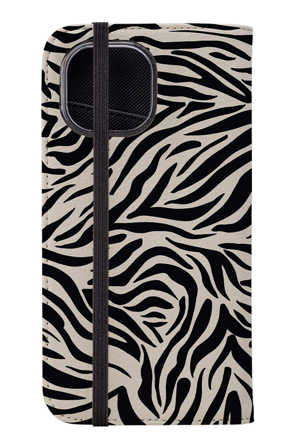
                  
                    Tiger Animal Print Wallet Phone Case (Monochrome) | Harper & Blake
                  
                