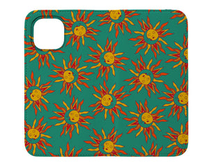 Moon and Sun Scatter Wallet Phone Case (Multi) | Harper & Blake