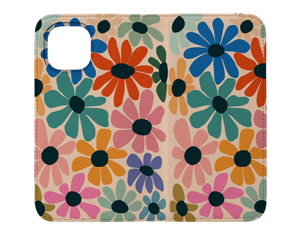 
                  
                    Retro Fun Floral By Gavthomeu Wallet Phone Case (Colourful) | Harper & Blake
                  
                