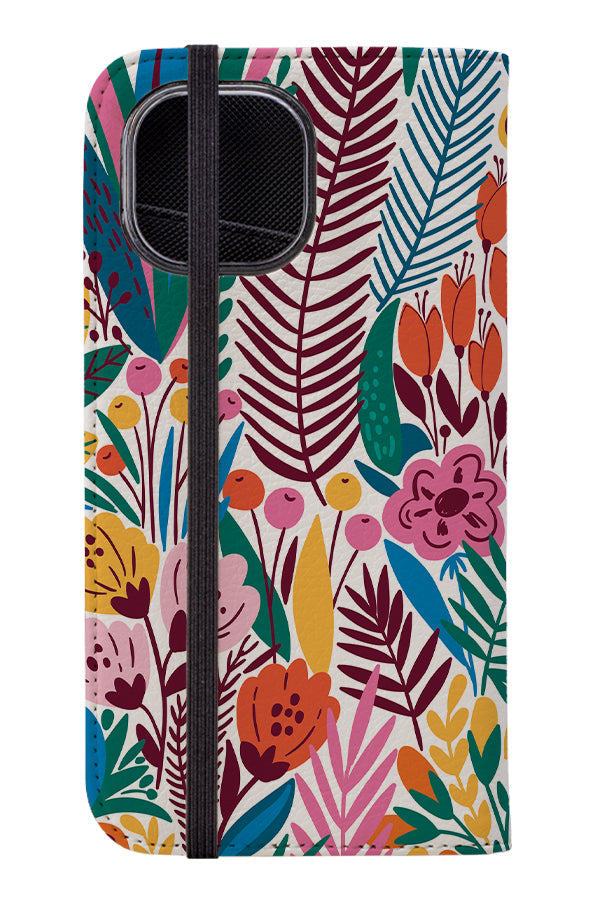 
                  
                    Colourful Flowers By Maria Galybina Wallet Phone Case (Rainbow) | Harper & Blake
                  
                