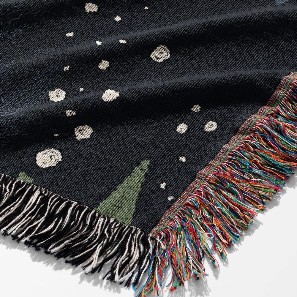 
                  
                    Hermia By Amy MacCready Jacquard Woven Blanket (Black) | Harper & Blake
                  
                