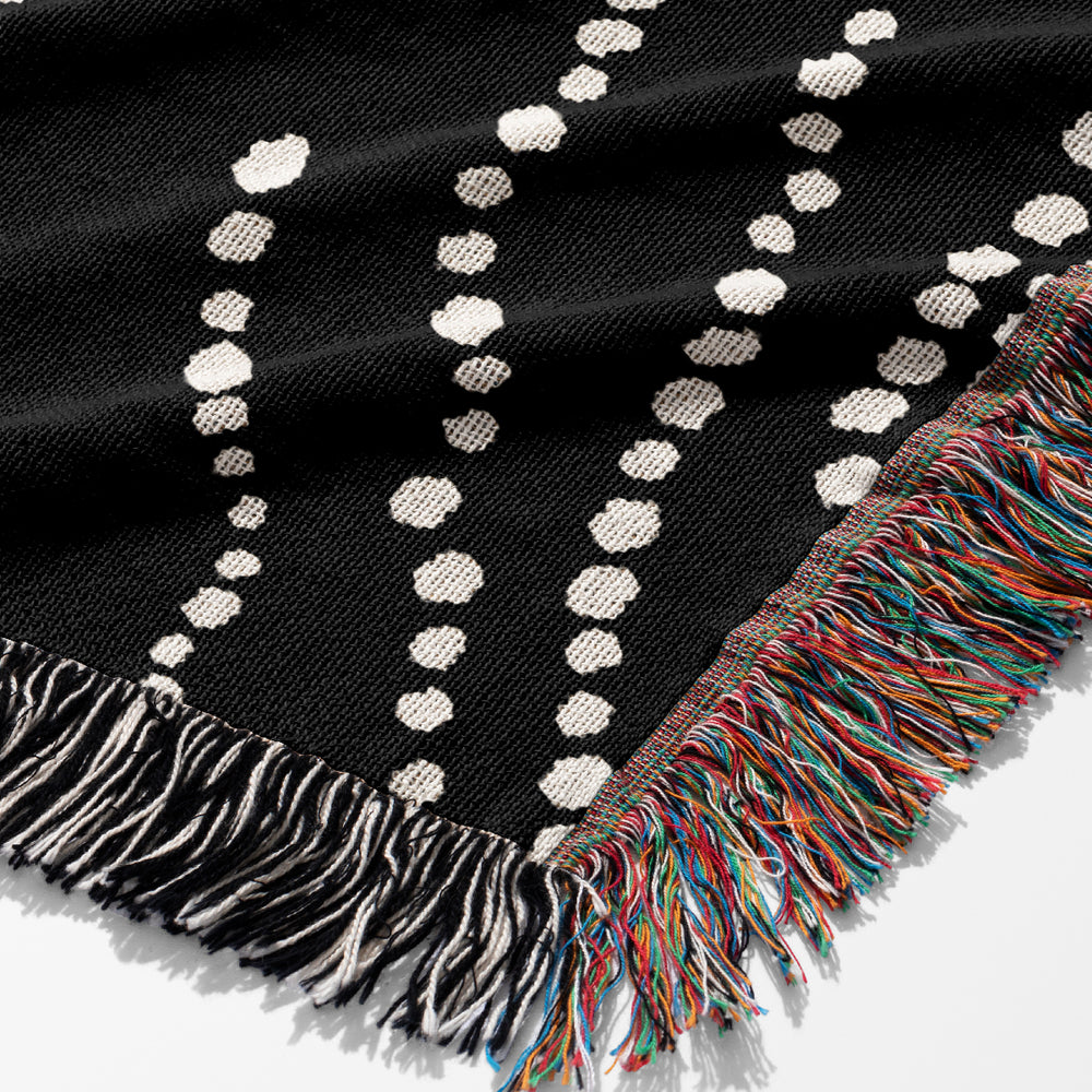 
                  
                    Night Pearl Jacquard Woven Blanket (Blue) | Harper & Blake
                  
                
