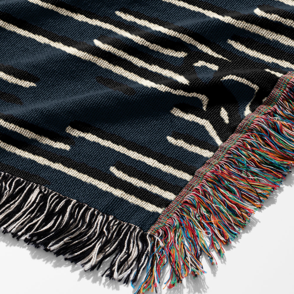 
                  
                    Seaset Eye Jacquard Woven Blanket (Dark) | Harper & Blake
                  
                